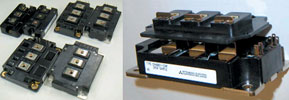 Figure 1. The photo on the left shows the H series (the pair on left), and the NF series (the pair on right). The photo on the right shows an H Series-compatible cover on an F Series base case. This equals the NF Series